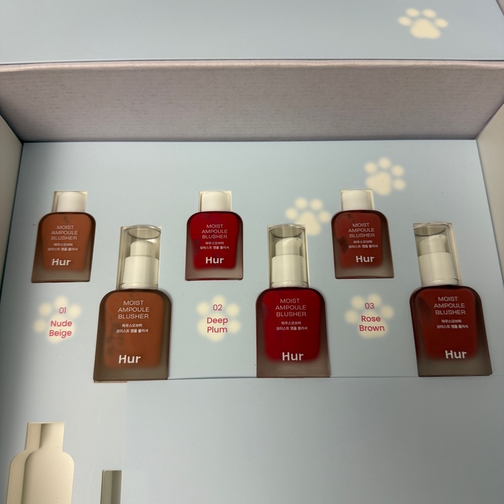 HOUSE OF HUR Lavender Flush Cat Nail Polish 3 colors + refills brand new - Picture 2 of 11
